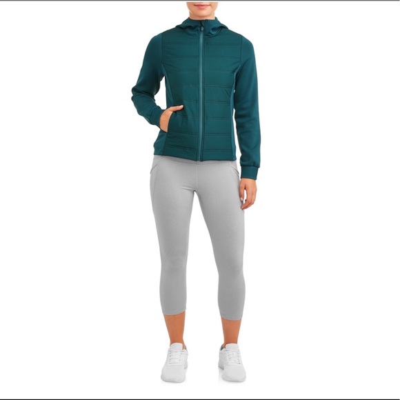 Women's Athletic Quilted Jacket - Picture 3 of 8